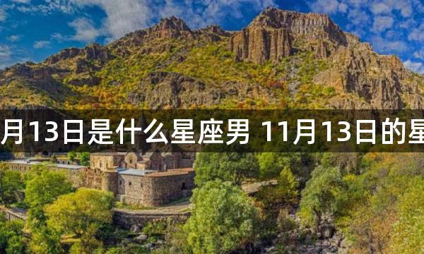 11月13日是什么星座男 11月13日的星座