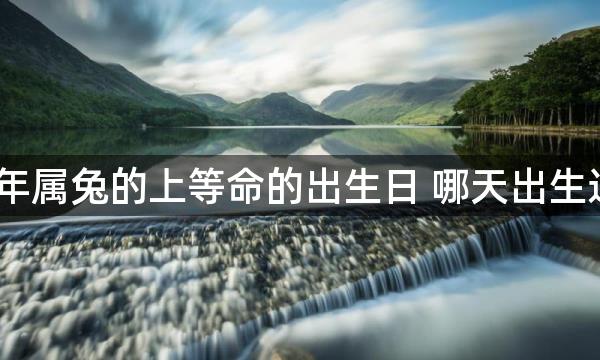 2023年属兔的上等命的出生日 哪天出生运势旺