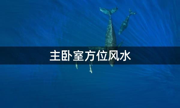 主卧室方位风水