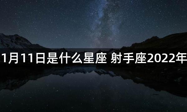 1977年阴历11月11日是什么星座 射手座2022年的运势怎么样