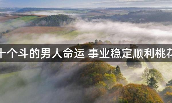 双手十个斗的男人命运 事业稳定顺利桃花运旺