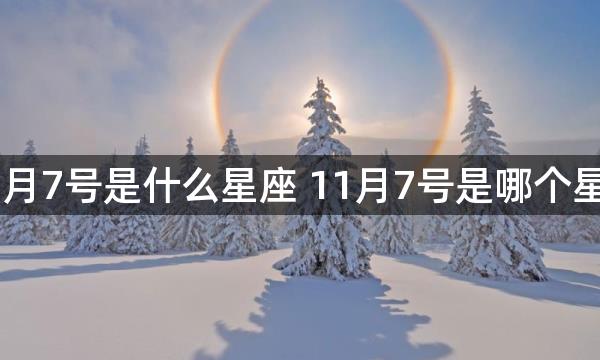 11月7号是什么星座 11月7号是哪个星座