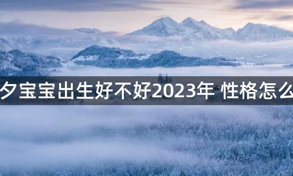 除夕宝宝出生好不好2023年 性格怎么样