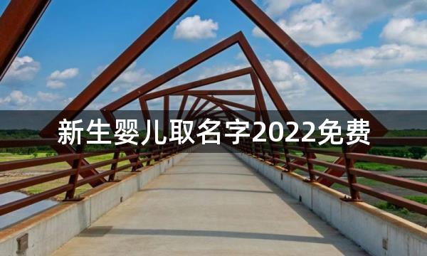 新生婴儿取名字2022免费