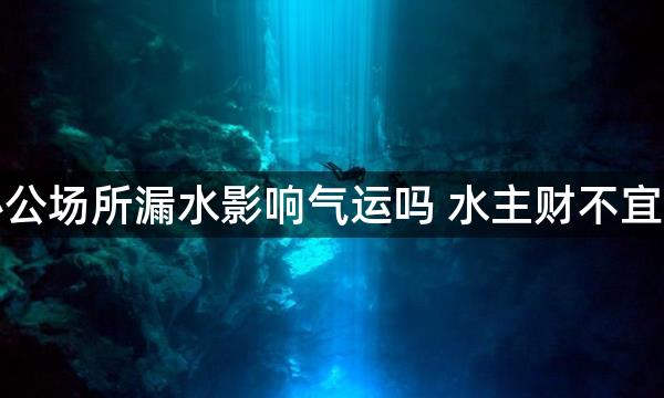 办公场所漏水影响气运吗 水主财不宜漏