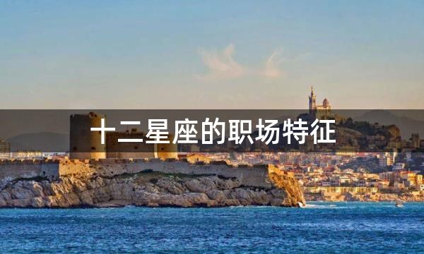 十二星座的职场特征
