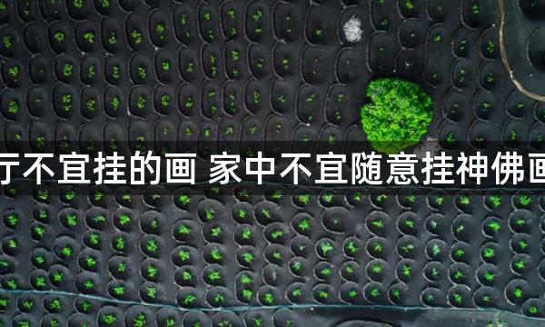 客厅不宜挂的画 家中不宜随意挂神佛画像