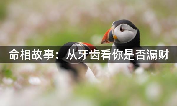 命相故事：从牙齿看你是否漏财