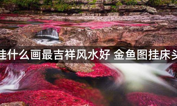 床头上挂什么画最吉祥风水好 金鱼图挂床头能招财